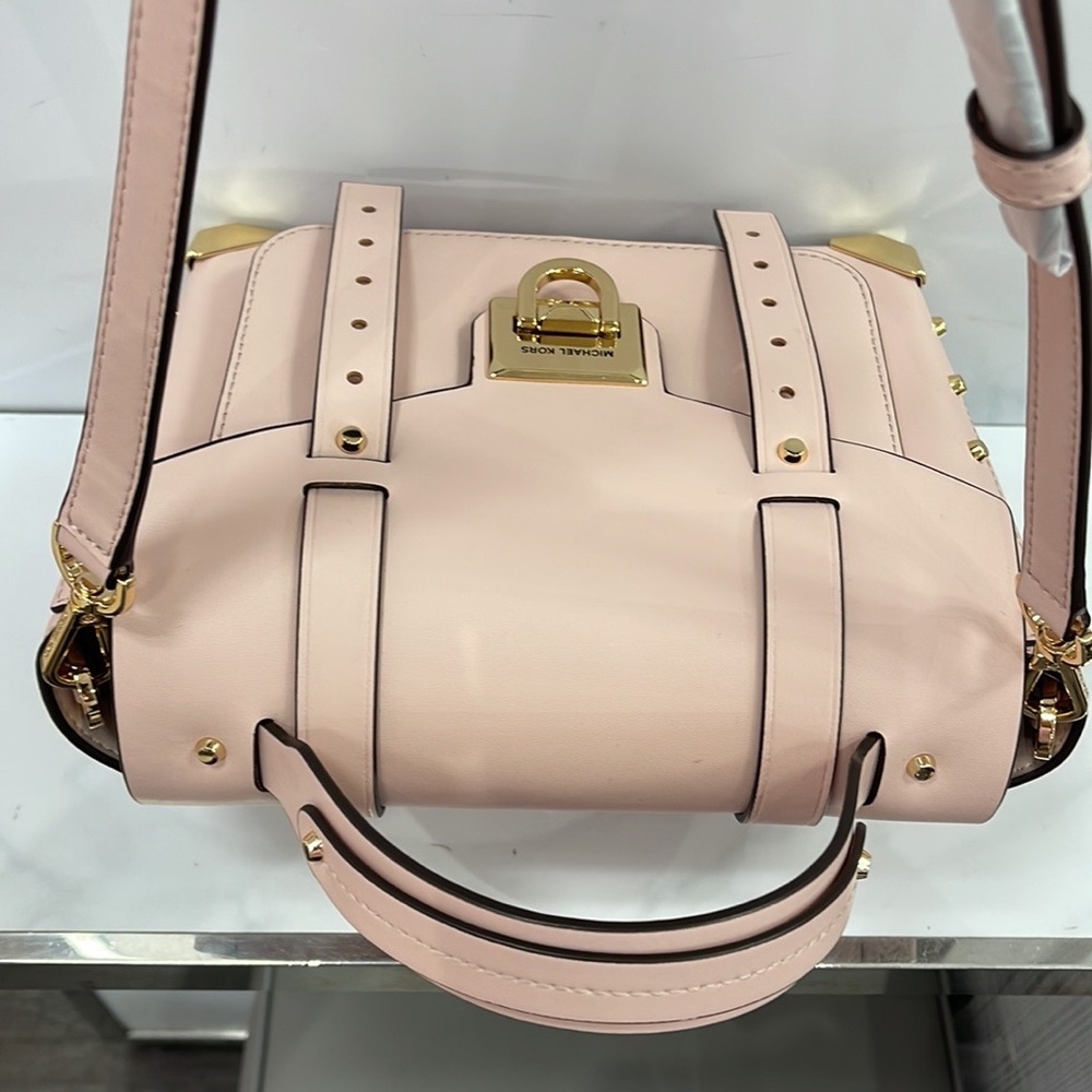 MICHAEL KORS MANHATTAN MEDIUM TOP HANDLE SCHOOL SATCHEL CROSSBODY BAG 
NWT - Picture 9 of 16